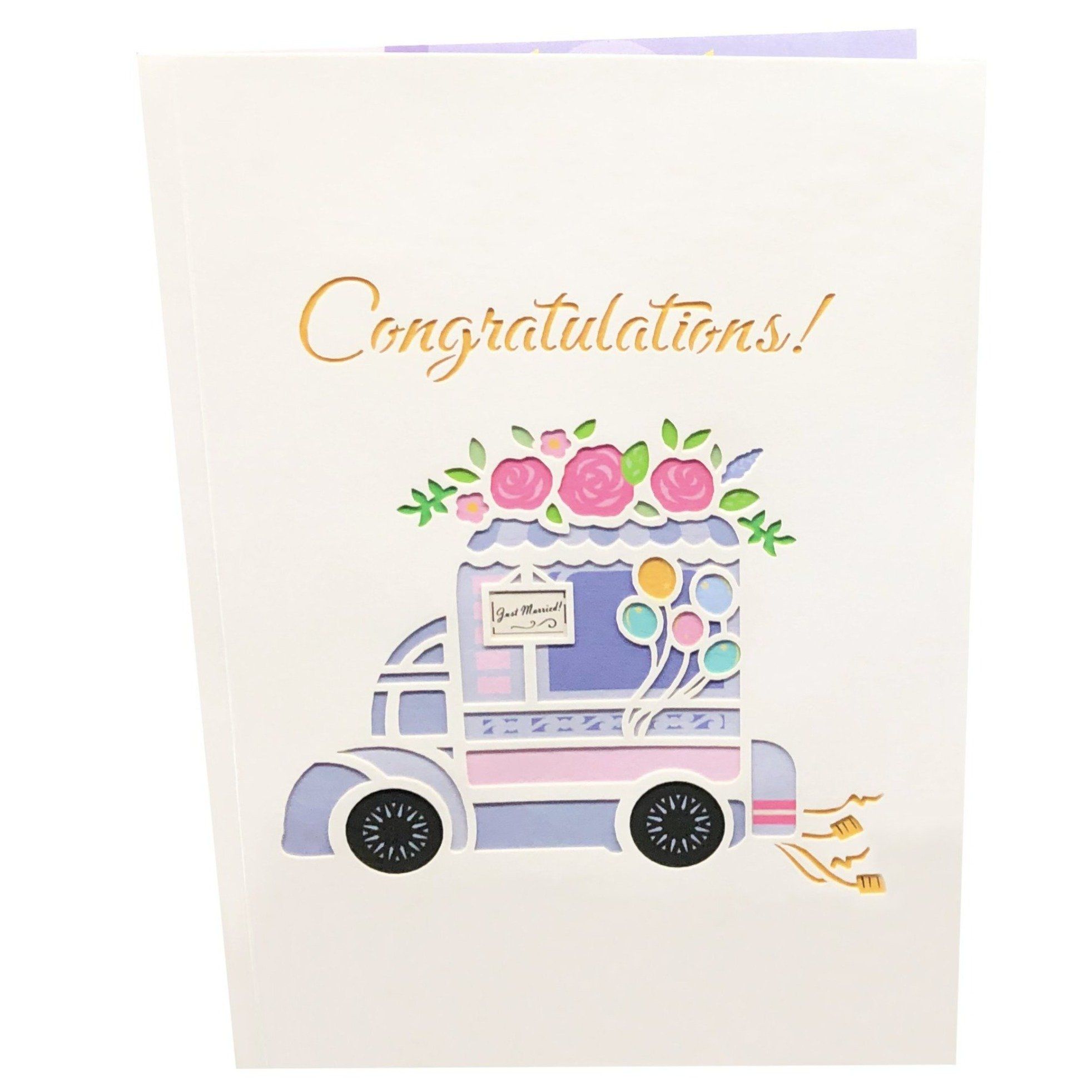 Wedding Pop Up Card Marriage Adventures Anthea Cards 
