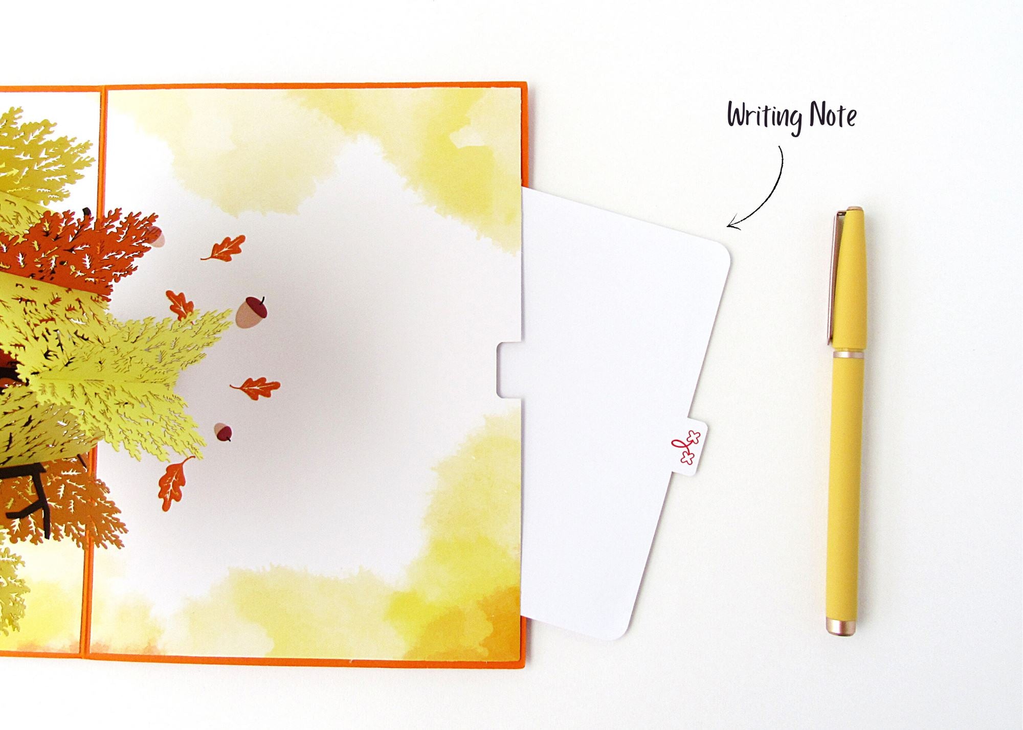 Autumn Oak Tree Pop Up Card Anthea Cards 