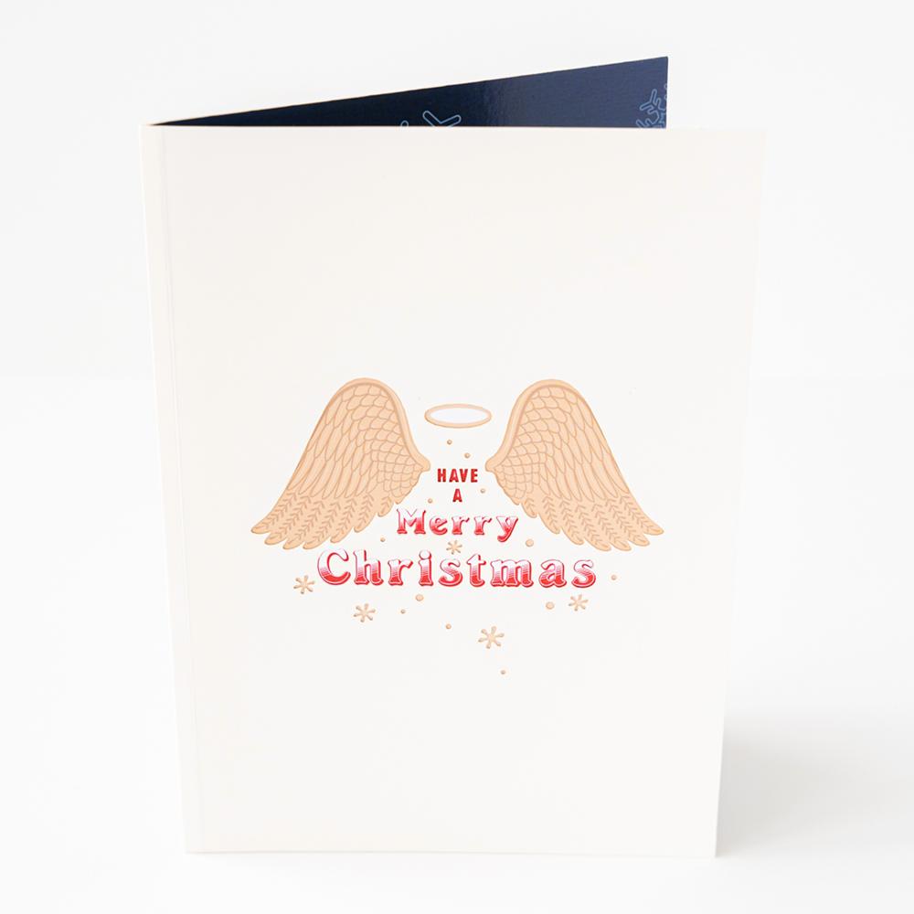 Pop Up Christmas Card Christmas Angel Pop Up Christmas Cards Anthea Cards 