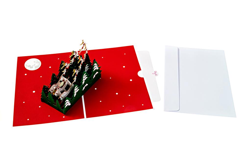 Pop Up Christmas Card - Night Before Christmas Pop Up Christmas Cards Anthea Cards 
