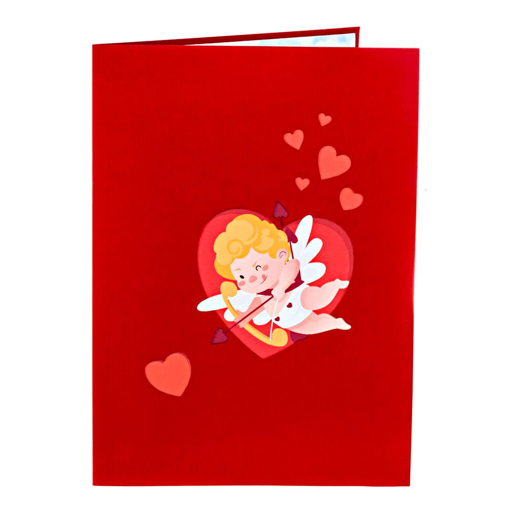 Valentine's Day Pop Up Cards Cupids Heart Anthea Cards 